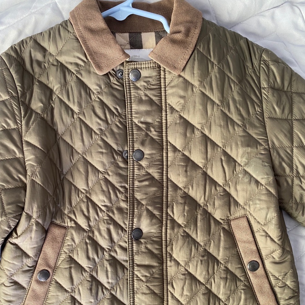 Burberry quilt jacket